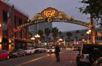 Gaslamp Quarter, o coração de San Diego, no sul da Califórnia - Estados Unidos